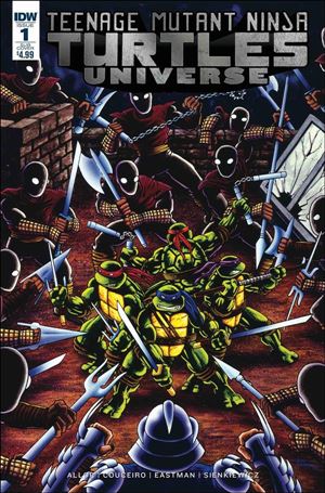 Teenage Mutant Ninja Turtles Universe issue 1-B Kevin Eastman & Peter Laird Subscription Cover