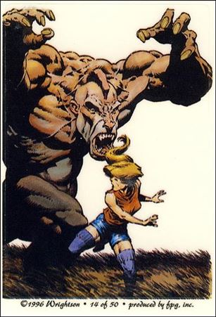 Bernie Wrightson Stickers (Base Set) card 14