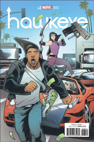 Hawkeye (2017) issue 3-B Elizabeth Torque 1:25 Cover