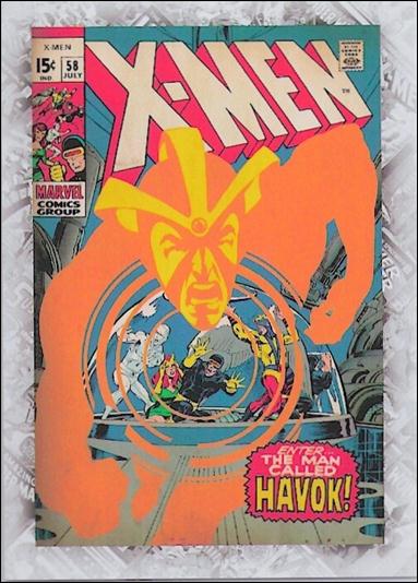 Marvel Beginnings: Series 2 (Breakthrough Issues Comic Cover Subset) card B-59 X-Men #58