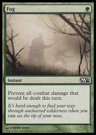 Magic the Gathering: 2012 Core Set (Base Set) card 173 Fog