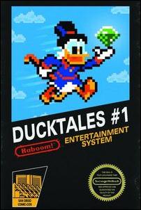 DuckTales (2011) issue 1-E San Diego Comic-Con 8-Bit Cover