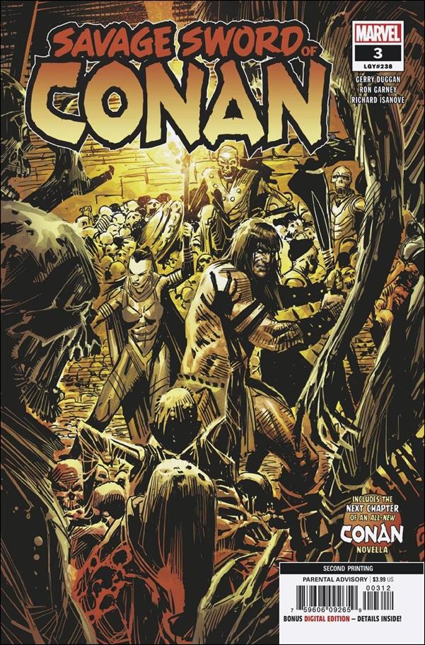 Savage Sword of Conan (2019) issue 3-C Ron Garney Cover (2nd Printing)