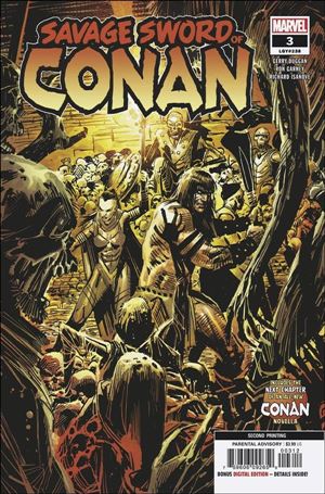 Savage Sword of Conan (2019) issue 3-C Ron Garney Cover (2nd Printing)