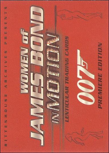 Women of James Bond in Motion (Promo) card P2