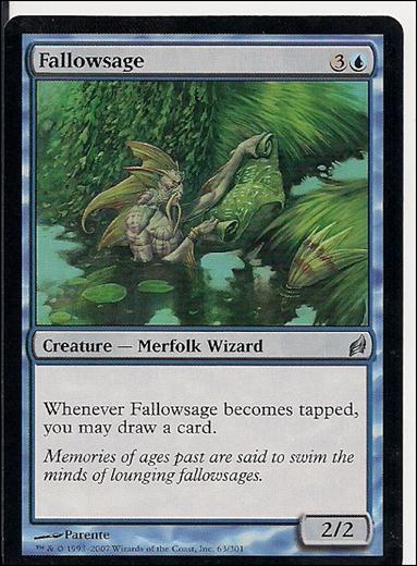 Magic the Gathering: Lorwyn (Base Set) card 63 Fallowsage