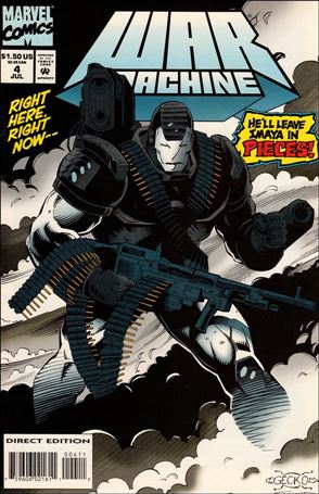 War Machine (1994) issue 4