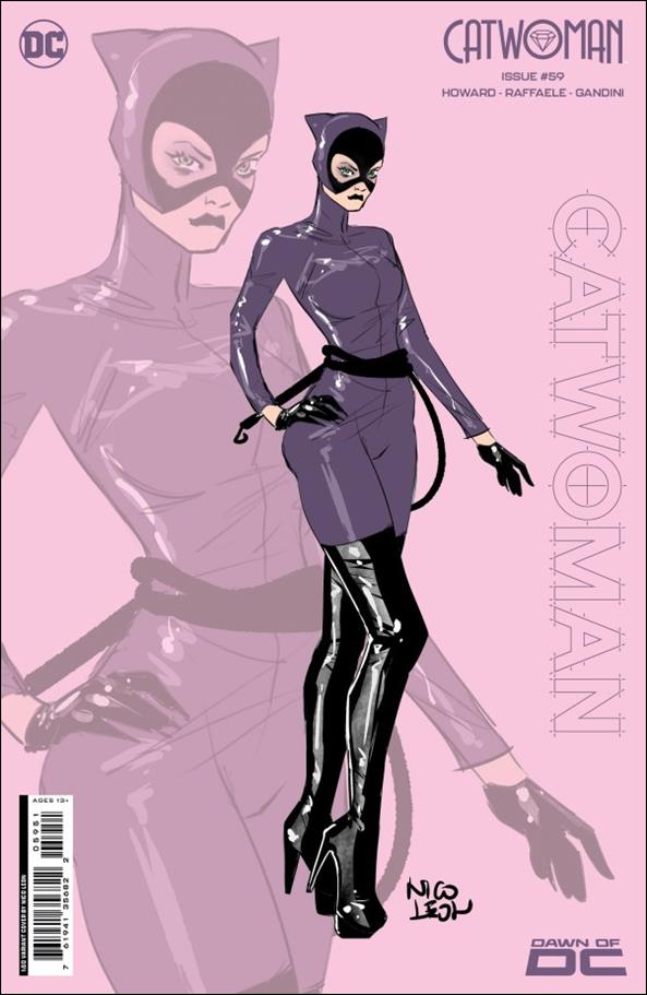 Catwoman (2018) issue 59-E Nico Leon 1:50 Cardstock Cover