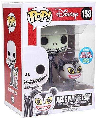 POP! Disney figure 158 Jack & Vampire Teddy NYCC 2015