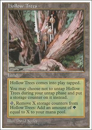 Magic the Gathering: 5th Edition (Base Set) card 418 Hollow Trees