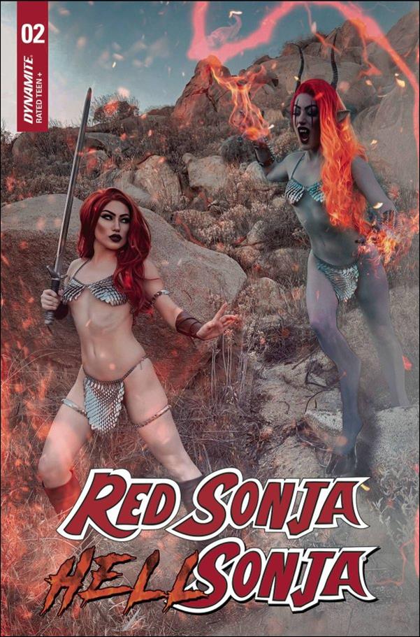Red Sonja / Hell Sonja issue 2-E Cosplay Photo Cover