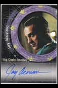 Stargate SG-1 Premiere (Autograph Subset) card A8 Jay Acavone as Major Charles Kawalsky