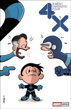 X-Men/Fantastic Four (2020) issue 1-C Chris Eliopoulos Cover