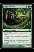 Magic the Gathering: Shards of Alara (Base Set) card 134 Jungle Weaver