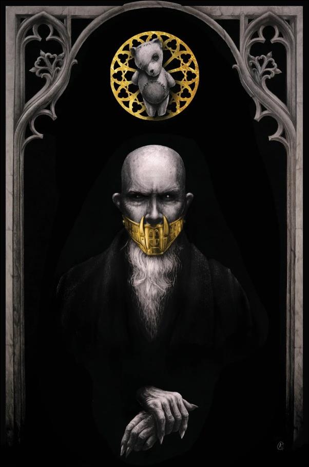 House of Slaughter issue 25-J Andrew K. Currey Ex. Gold Connecting Virgin Cover