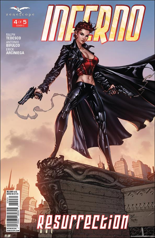 Inferno: Resurrection issue 4-C Michael Dooney Cover