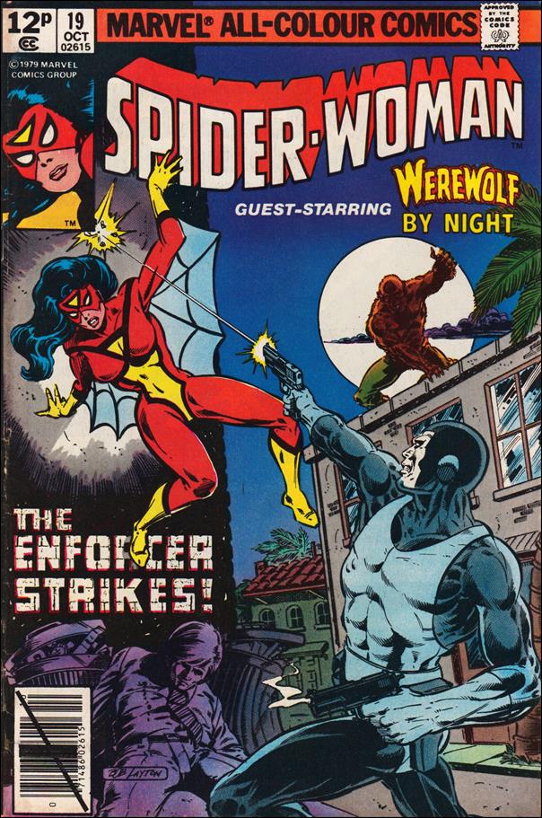 Spider-Woman (1978) issue 19-B UK Price Cover
