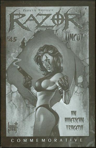 Razor (1991) issue 45-B Commemorative Black and White Cover