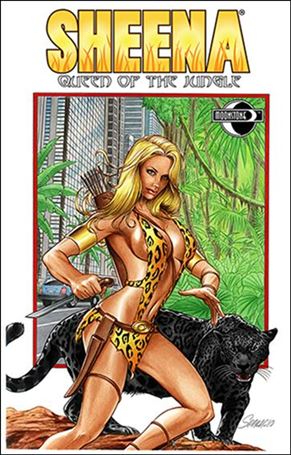 Sheena, Queen of the Jungle (2014) issue 3-B Mark Sparacio Cover