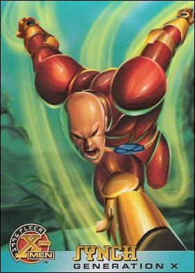 1996 Fleer X-Men Wal-Mart (Base Set) card 37 Synch
