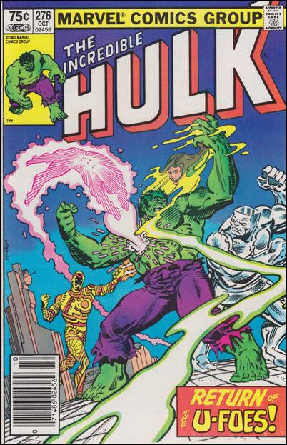 Incredible Hulk (1968) issue 276-B Canadian Price Cover
