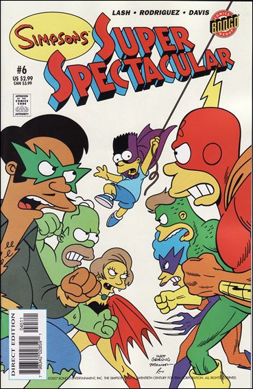 Bongo Comics Presents Simpsons Super Spectacular issue 6