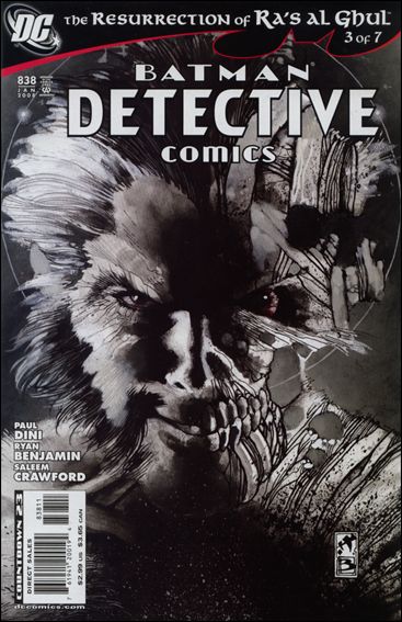 Detective Comics (1937) issue 838 Simone Bianchi Cover