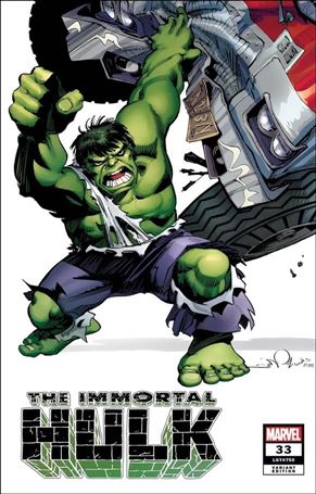 Immortal Hulk issue 33-G Walter Simonson 1:100 Hidden Gem Cover
