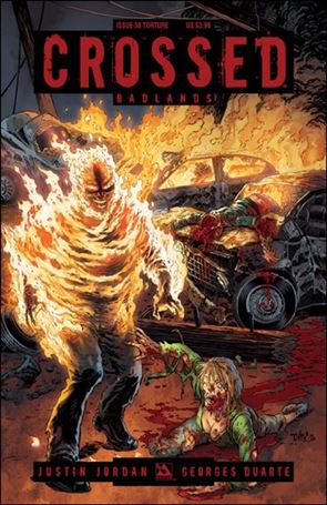 Crossed: Badlands issue 58-C Torture Cover