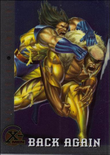 1996 Fleer Ultra X-Men All Chromium (Base Set) card 89 Back Again