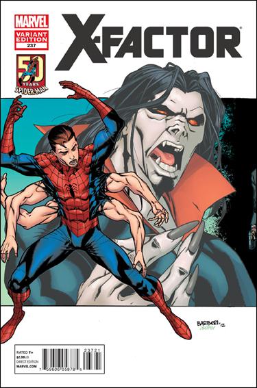 X-Factor (1986) issue 237-B Carlo Barberi 1:25 "ASM in Motion" Cover