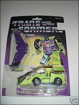 Transformers: More Than Meets the Eye (Generation 1) figure 64 Scrapper (Constructicon)