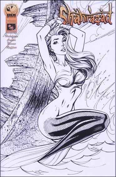 Shahrazad (2013) issue 1-C J. Scott Campbell 1:25 Black & White Cover