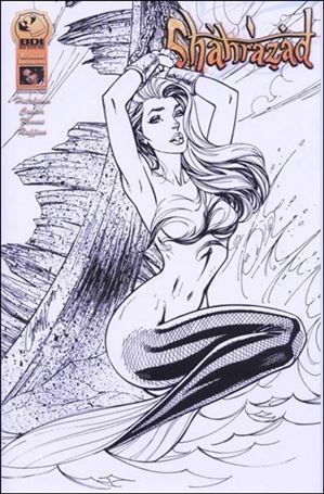 Shahrazad (2013) issue 1-C J. Scott Campbell 1:25 Black & White Cover