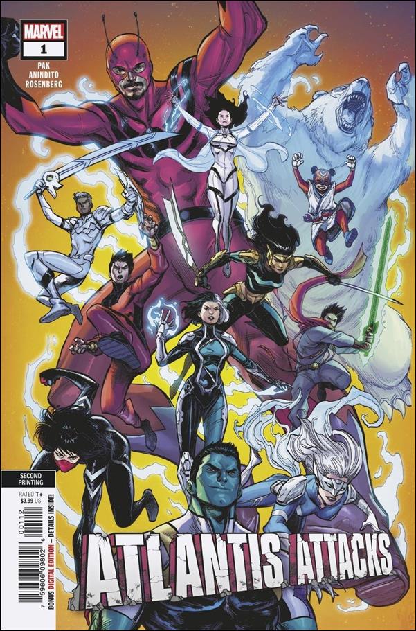 Atlantis Attacks issue 1-E Ario Anindito Cover (2nd Printing)
