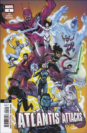 Atlantis Attacks issue 1-E Ario Anindito Cover (2nd Printing)