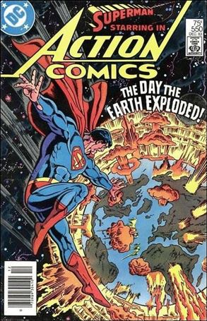 Action Comics (1938) issue 550-B Newsstand Cover