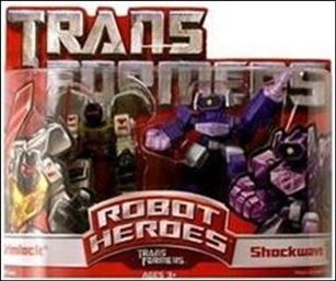 Transformers: Robot Heroes figure 3 Grimlock & Shockwave
