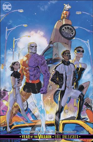 Terrifics issue 20-B Arist Deyn Cover