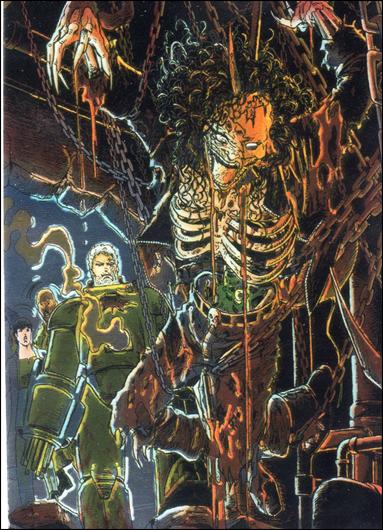 Evil Ernie Series II Chromium: Glow in the Dark (Base Set) card 30 The End of Evil? 