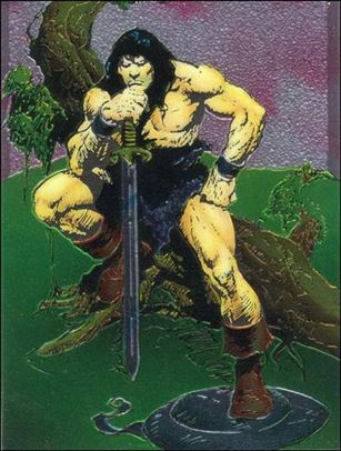 Conan III (Base Set) card 73 Conan the Loner