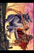 Fleer Ultra Skeleton Warriors (Base Set) card 79 Dagger vs. Stalker