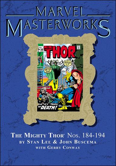 Marvel Masterworks: The Mighty Thor issue 10-B Marble Dust Jacket Vol 158