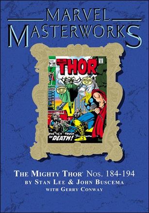 Marvel Masterworks: The Mighty Thor issue 10-B Marble Dust Jacket Vol 158