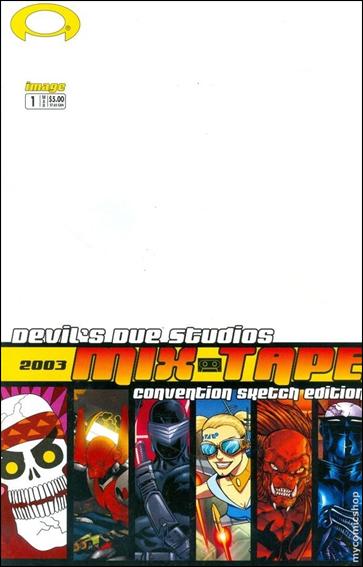 Devil's Due Studios Mix Tape issue 1-B Convention Sketch Cover
