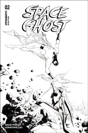 Space Ghost (2024) issue 2-N Jae Lee Line Art 1:20 Cover