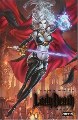 Lady Death: Chaos Rules issue 1 Gold Foil Edition 1/400