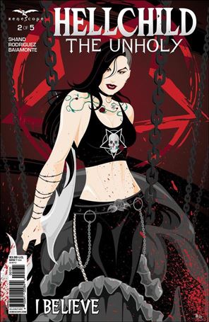 Hellchild: The Unholy issue 2-D Mike Mahle Cover