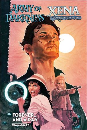 Army of Darkness Xena: Warrior Princess Forever... and a Day issue 4 Ben Caldwell Cover