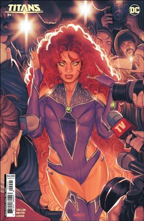 Titans (2023) issue 9-B Joshua Swaby Cardstock Cover